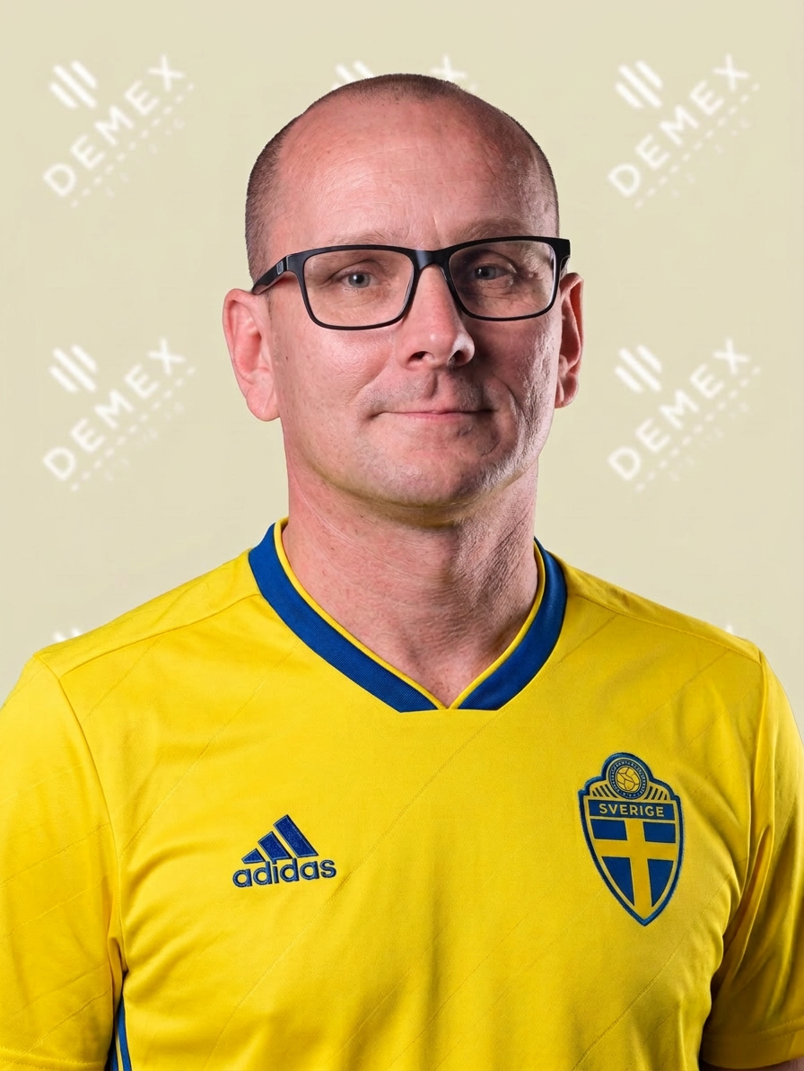 Grzegorz Baran i Sverigetröja