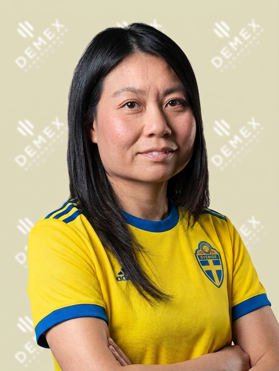 My Gyllensvaan Tran i Sverigetröja